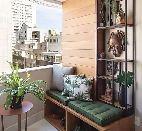 چیدمان تراس آپارتمان