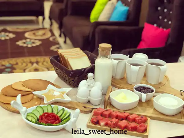 میز صبحانه ایرانی