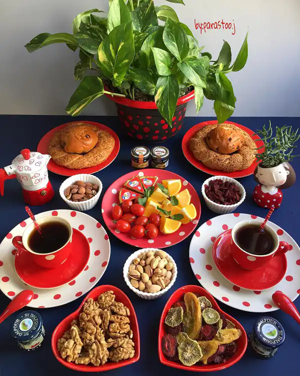 میز صبحانه ایرانی