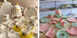 سرویس صبحانه خوری سرامیکی برای جهیزیه عروس