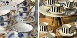 ست چای خوری عروس با شیک ترین طرح های اینستاگرام