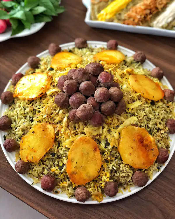 سفره آرایی برای مهمان