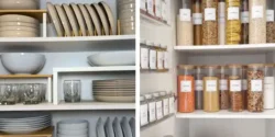 عکس چیدمان کابینت آشپزخانه با بهترین فضاسازی