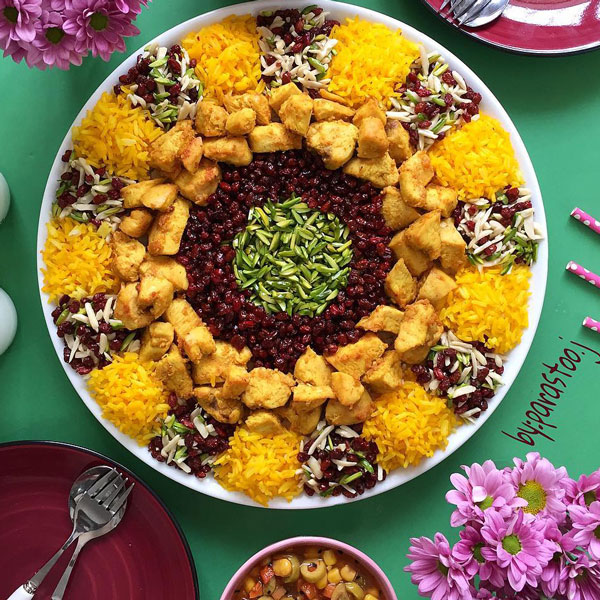عکس میز شام مجلل