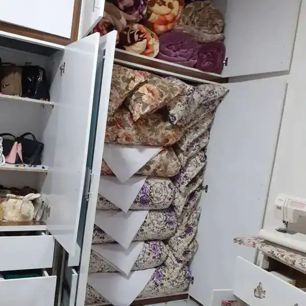 بهترین چیدمان کمد دیواری