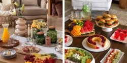 چیدن میز عصرانه برای مهمانی های دورهمی و دوستانه