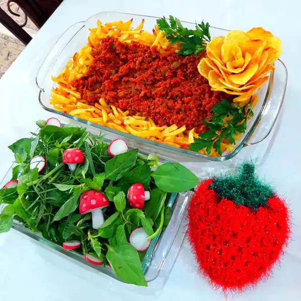 دیزاین انواع غذا