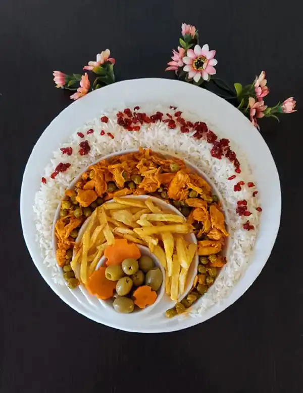دیزاین انواع غذا