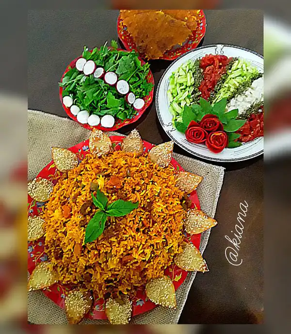 دیزاین انواع غذا و سالاد