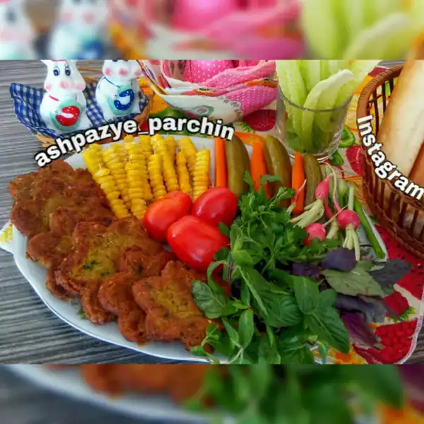 دیزاین انواع غذا و سالاد