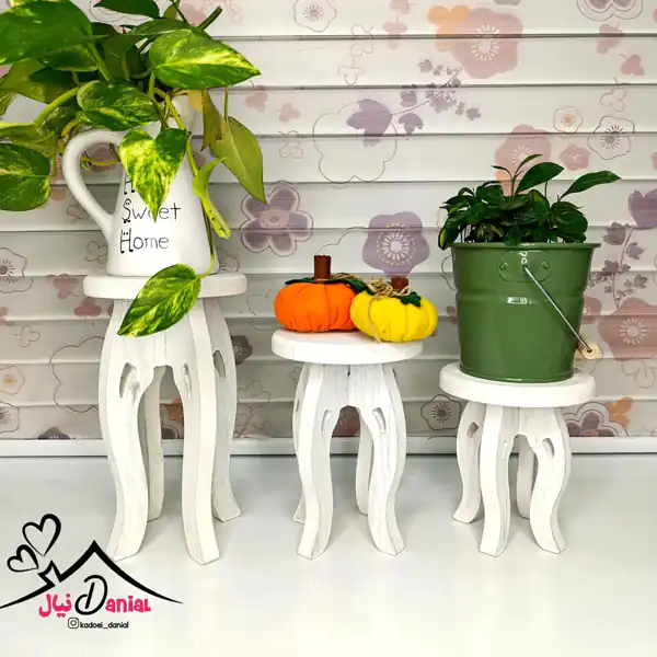 استند گلدان مدل چهارپایه