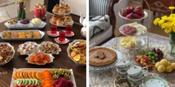 میز عصرانه دورهمی شیک و باکلاس برای ایده گرفتن