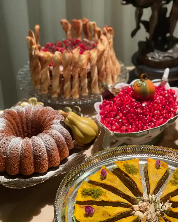 میز عصرانه دورهمی