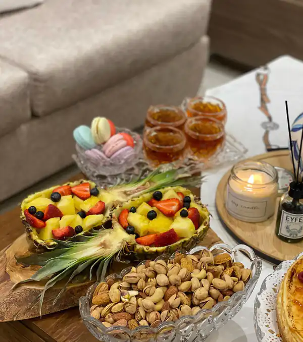 میز عصرانه دورهمی