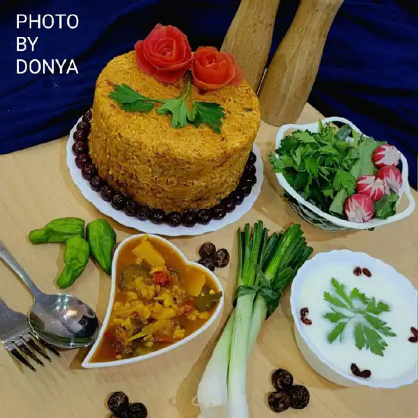 میز پذیرایی شام ساده