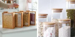 مدل جا حبوباتی شیشه ای با طرح های ساده و شیک