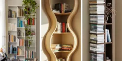 مدل کتابخانه برای اتاق کوچک با طرح های جادار و زیبا