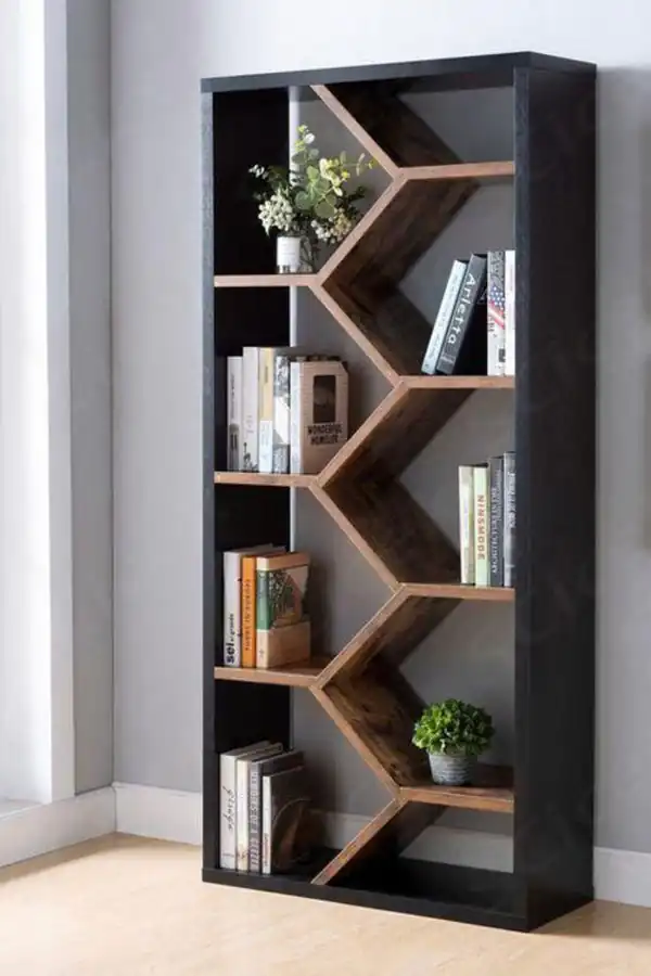 مدل کتابخانه برای پذیرایی