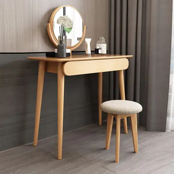 مدل میز آرایش چوبی کوچک