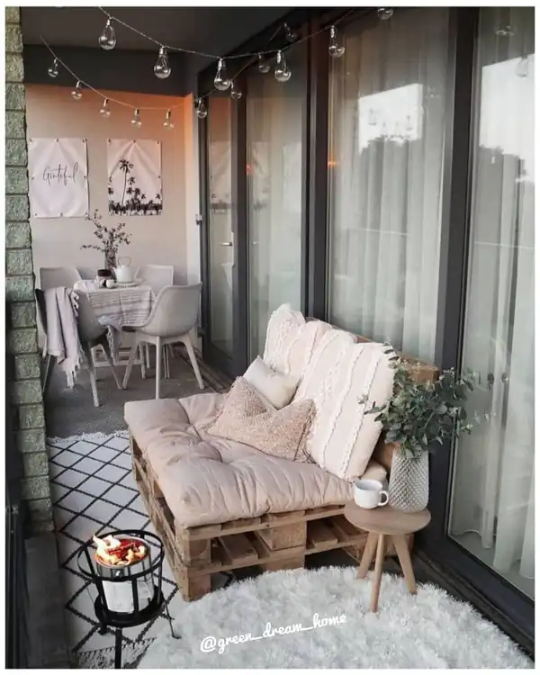 بهترین چیدمان تراس