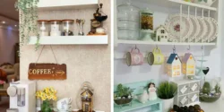 ایده برای نظم دهی آشپزخانه و چیدمان روی کابینت ها