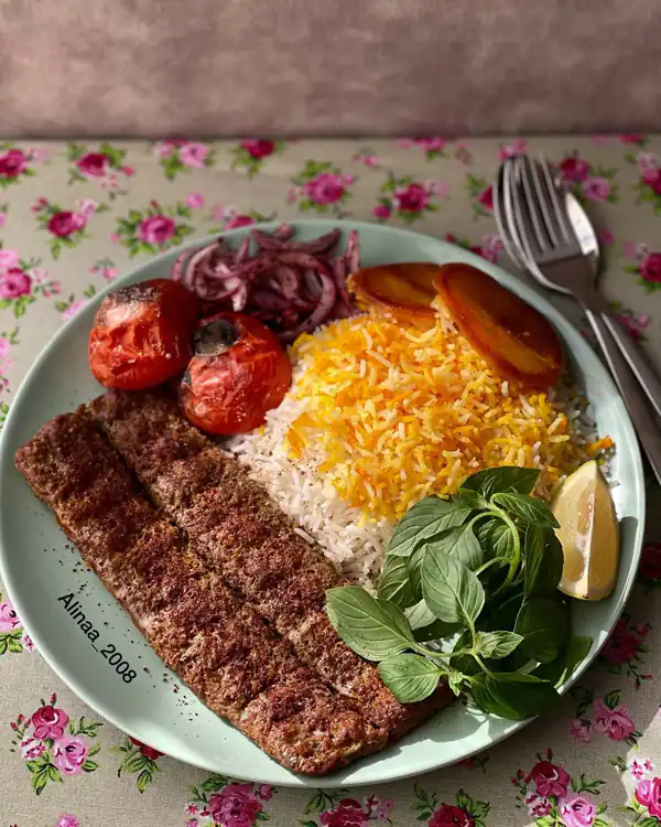 ایده تزیین کباب کوبیده