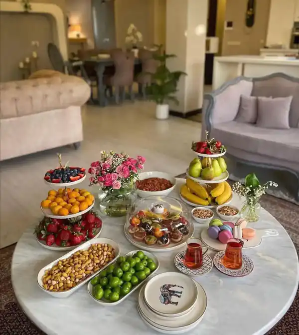 میز عصرانه مجلسی