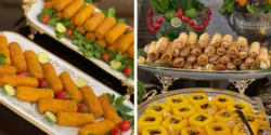 میز شام تولد با چیدمان شیک و ایده های خوش رنگ