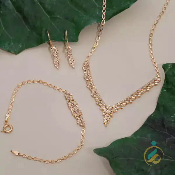 مدل سرویس طلا برای عروس