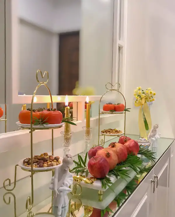 تزیین شب یلدا ۱۴۰۴