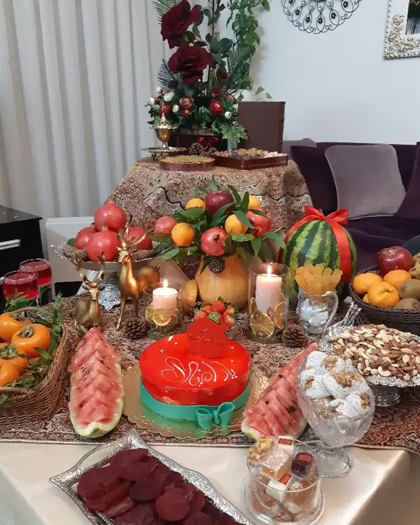 تزیین شب یلدا ۱۴۰۴