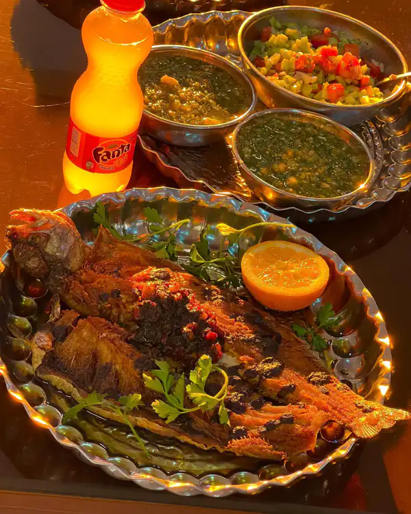 تزیین سفره آرایی ساده
