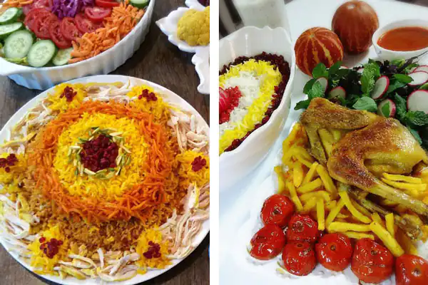 عکس سفره غذای شیک  کانال تزیین سفره غذا سفره آرایی مدرن سفره مهمانی شیک تزیین سفره غذا با وسایل ساده تزیین سفره غذا برای مهمان