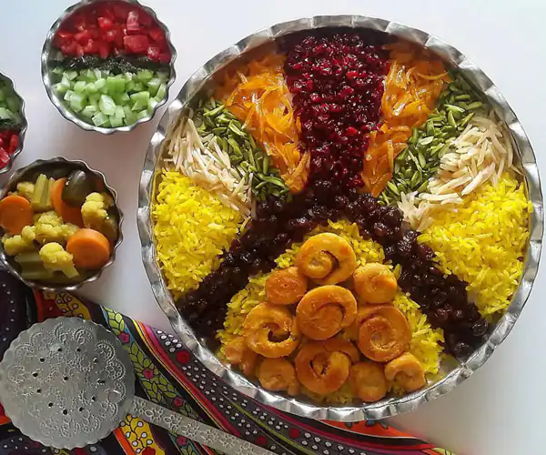 تزیین سفره آرایی شیک
