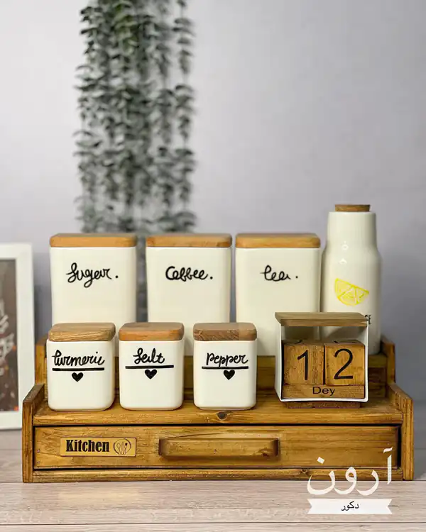 وسایل آشپزخانه چوبی