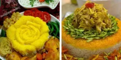 عکس غذا تزیین شده با ایده های جدید برای مهمانی