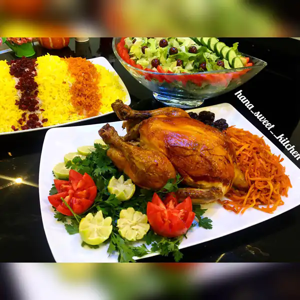 عکس تزیین غذاها