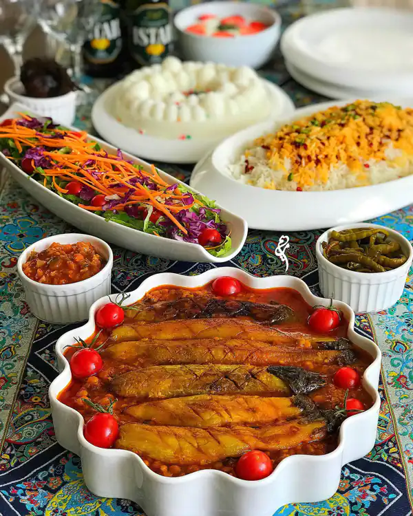 عکس تزیین غذاها