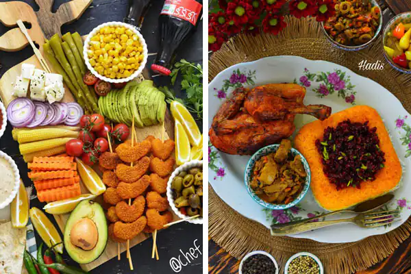 عکس تزیین غذای سالم برای مدرسه کانال تزیین سفره غذا تزیین غذا برای مدرسه جدیدترین پیش غذای مجلسی زیباترین تزیین غذا تزیین غذای سنتی برای مدرسه