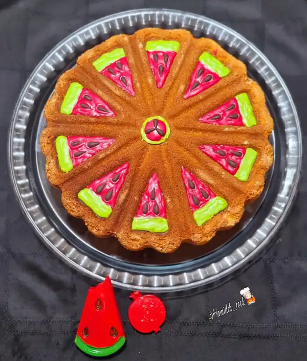 قشنگ ترین کیک شب یلدا