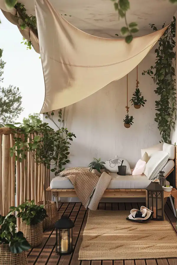 ایده برای چیدمان بالکن