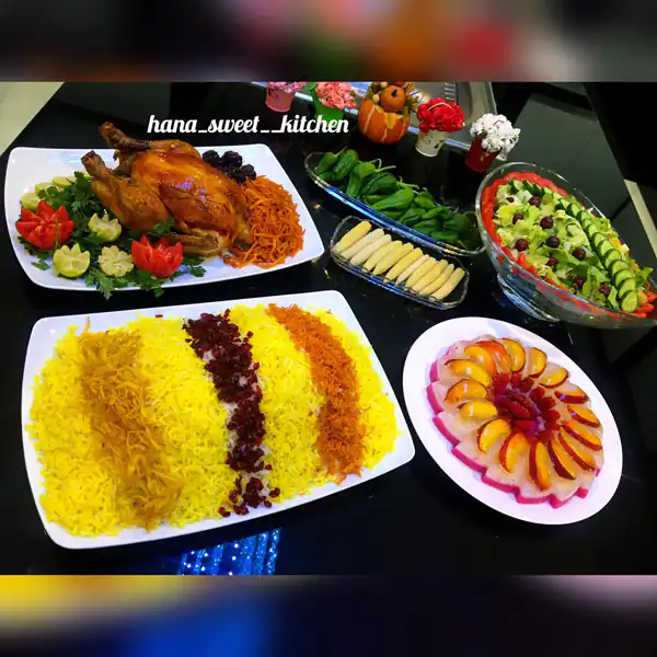 ایده میز پذیرایی شام