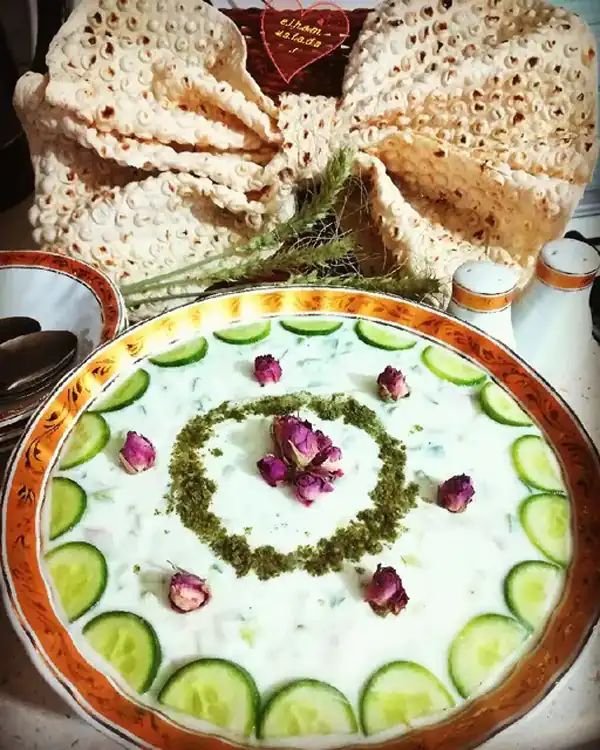 ایده تزیین ماست مجلسی