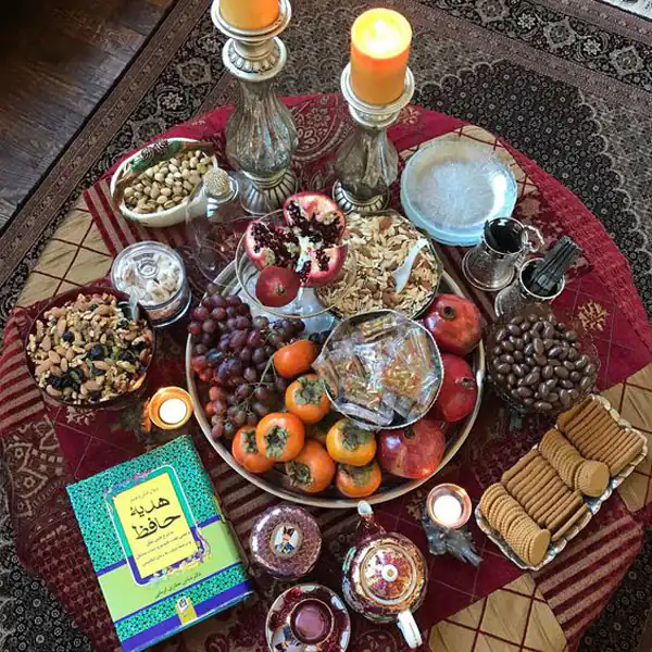 ایده تزیین شب یلدا سنتی