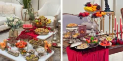 ایده تزیین یلدایی ۱۴۰۴ برای چیدمان میز یلدا شیک و زیبا