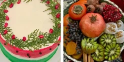 ایده یلدایی برای تزیین میوه و آجیل با ترفندهای ساده