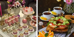 میز عصرانه برای مهمان با ایده های لاکچری و چیدمانی شیک