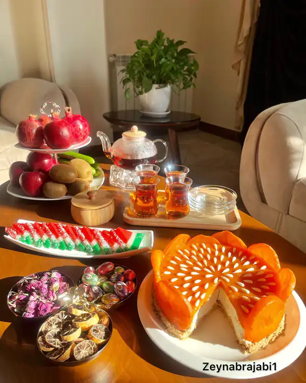 میز عصرانه دخترانه