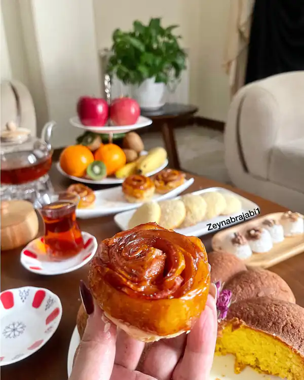 میز عصرانه دخترانه