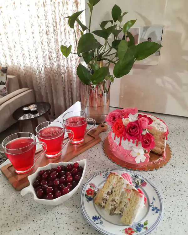 میز عصرانه دخترانه